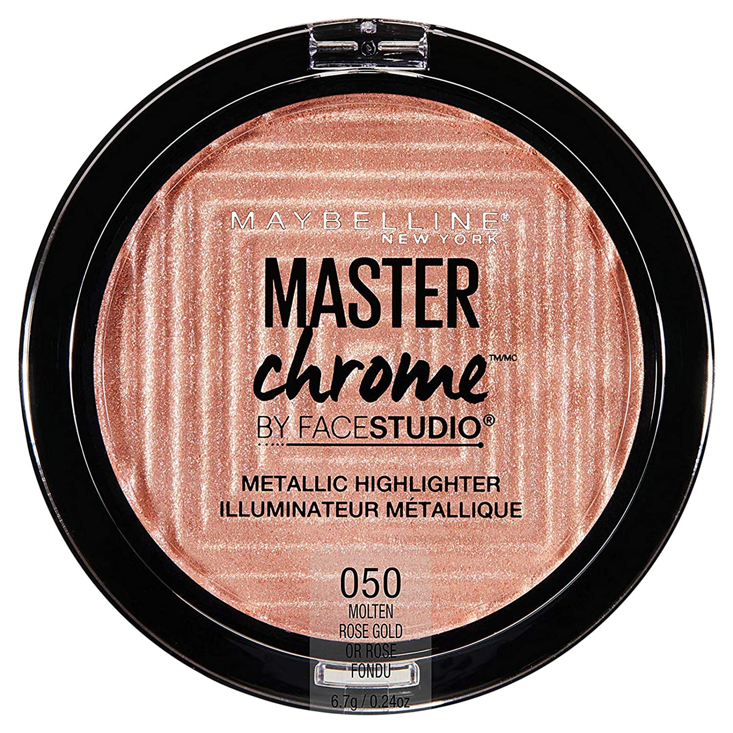230816052721373_1 Maybelline Master Chrome Metallic Highlighter Powder, Molten Gold, 1 Count - Image 1